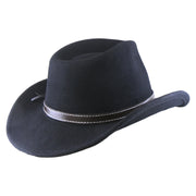 No. 614 100% Wool Felt Western Cowboy Hat