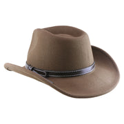 No. 614 100% Wool Felt Western Cowboy Hat