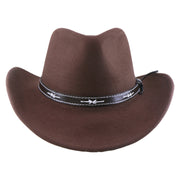 No. 614 100% Wool Felt Western Cowboy Hat
