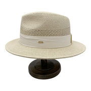 No. 644 Paper Braid Wide Brim Fedora Hat