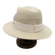 No. 644 Paper Braid Wide Brim Fedora Hat