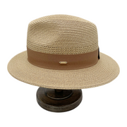 No. 644 Paper Braid Wide Brim Fedora Hat