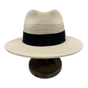 No. 644 Paper Braid Wide Brim Fedora Hat