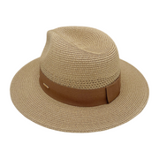 No. 644 Paper Braid Wide Brim Fedora Hat