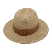 No. 644 Paper Braid Wide Brim Fedora Hat