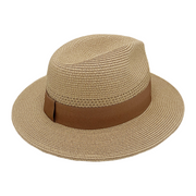 No. 644 Paper Braid Wide Brim Fedora Hat
