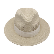 No. 644 Paper Braid Wide Brim Fedora Hat