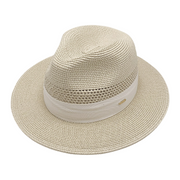 No. 644 Paper Braid Wide Brim Fedora Hat