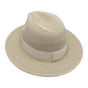 No. 644 Paper Braid Wide Brim Fedora Hat
