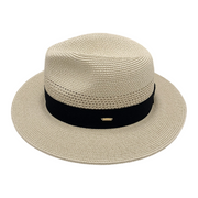 No. 644 Paper Braid Wide Brim Fedora Hat