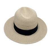 No. 644 Paper Braid Wide Brim Fedora Hat