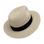 No. 644 Paper Braid Wide Brim Fedora Hat