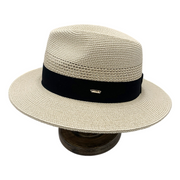 No. 644 Paper Braid Wide Brim Fedora Hat
