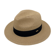No. 644 Paper Braid Wide Brim Fedora Hat