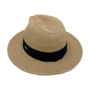 No. 644 Paper Braid Wide Brim Fedora Hat