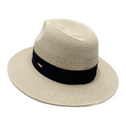 No. 644 Paper Braid Wide Brim Fedora Hat