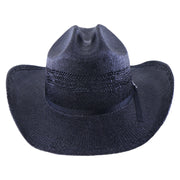 No. 757 Paper Straw Cowboy Hat with Vented Crown