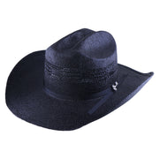 No. 757 Paper Straw Cowboy Hat with Vented Crown