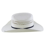 No. 757 Paper Straw Cowboy Hat with Vented Crown