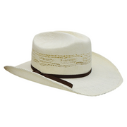 No. 757 Paper Straw Cowboy Hat with Vented Crown