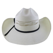 No. 757 Paper Straw Cowboy Hat with Vented Crown