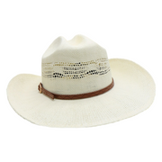 No. 777 Paper Straw Cowboy Hat with Vented Crown