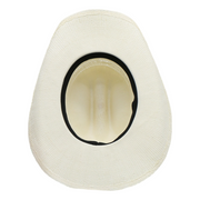 No. 777 Paper Straw Cowboy Hat with Vented Crown