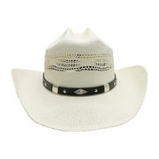 No. 785 Paper Straw Cowboy Hat with Studded Band