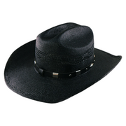 No. 785 Paper Straw Cowboy Hat with Studded Band