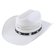 No. 785 Paper Straw Cowboy Hat with Studded Band