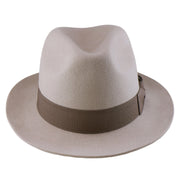 No. 808 100% Wool Felt Fedora with Grosgrain Band