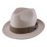 No. 808 100% Wool Felt Fedora with Grosgrain Band