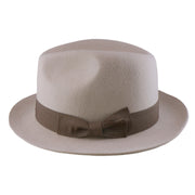 No. 808 100% Wool Felt Fedora with Grosgrain Band