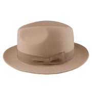 No. 808 100% Wool Felt Fedora with Grosgrain Band