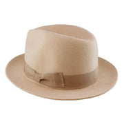 No. 808 100% Wool Felt Fedora with Grosgrain Band