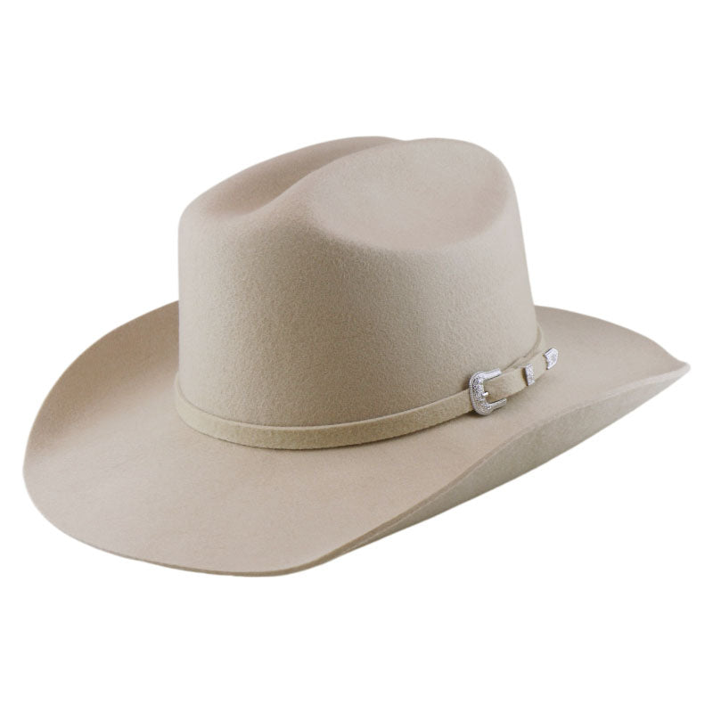 No. 813 Woolen Felt Cowboy Hat with Felt Belt
