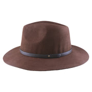 No. 829 Wool Felt Rancher Fedora with Slim Band