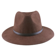 No. 829 Wool Felt Rancher Fedora with Slim Band