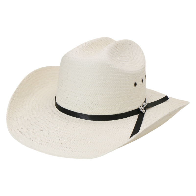 No. 851 Paper Straw Cowboy Hat with Crossed Band