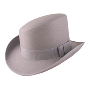 No. 904 Polyester Slanted Top Hat with Grosgrain Band