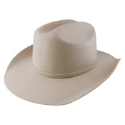 No. 910 Wool Felt Western Cowboy Hat with Feather and Buckle