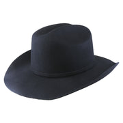 No. 910 Wool Felt Western Cowboy Hat with Feather and Buckle