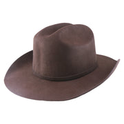 No. 910 Wool Felt Western Cowboy Hat with Feather and Buckle