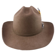 No. 910 Wool Felt Western Cowboy Hat with Feather and Buckle