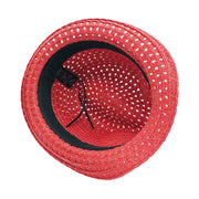 No. 93 Paper Braid Trilby Fedora with Ribbon Band