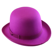 No. 992 Polyester Felt Bowler Hat with Grosgrain Band