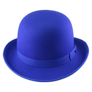 No. 992 Polyester Felt Bowler Hat with Grosgrain Band