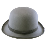 No. 992 Polyester Felt Bowler Hat with Grosgrain Band