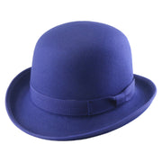 No. 992 Polyester Felt Bowler Hat with Grosgrain Band