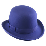 No. 992 Polyester Felt Bowler Hat with Grosgrain Band